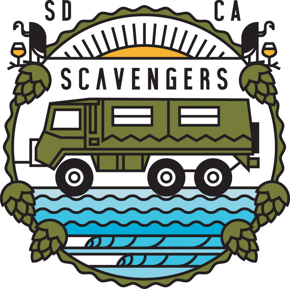 Image result for scavengers beer tours logo